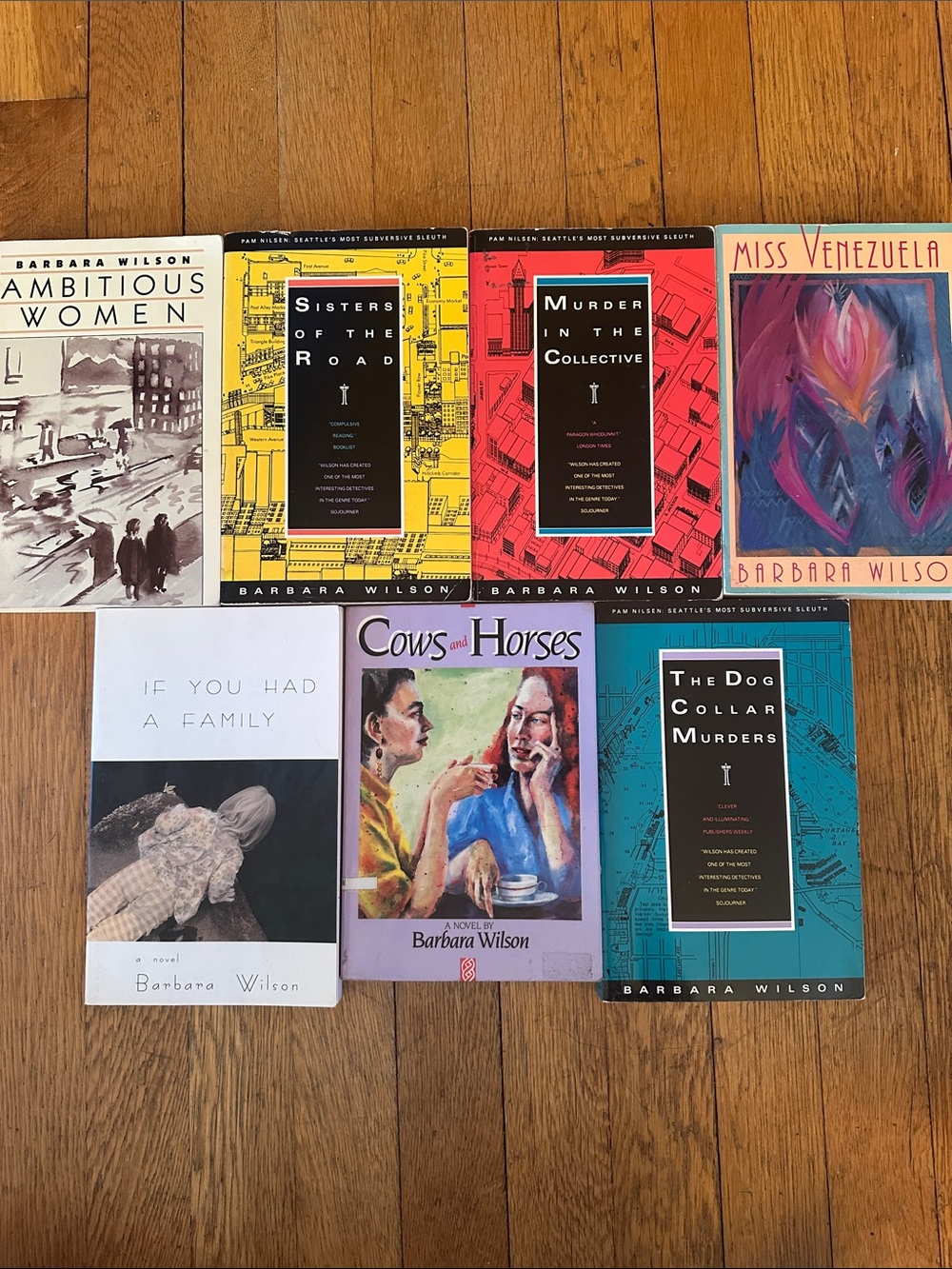 Barbara Wilson Collection - 7 vintage books, Seal Press